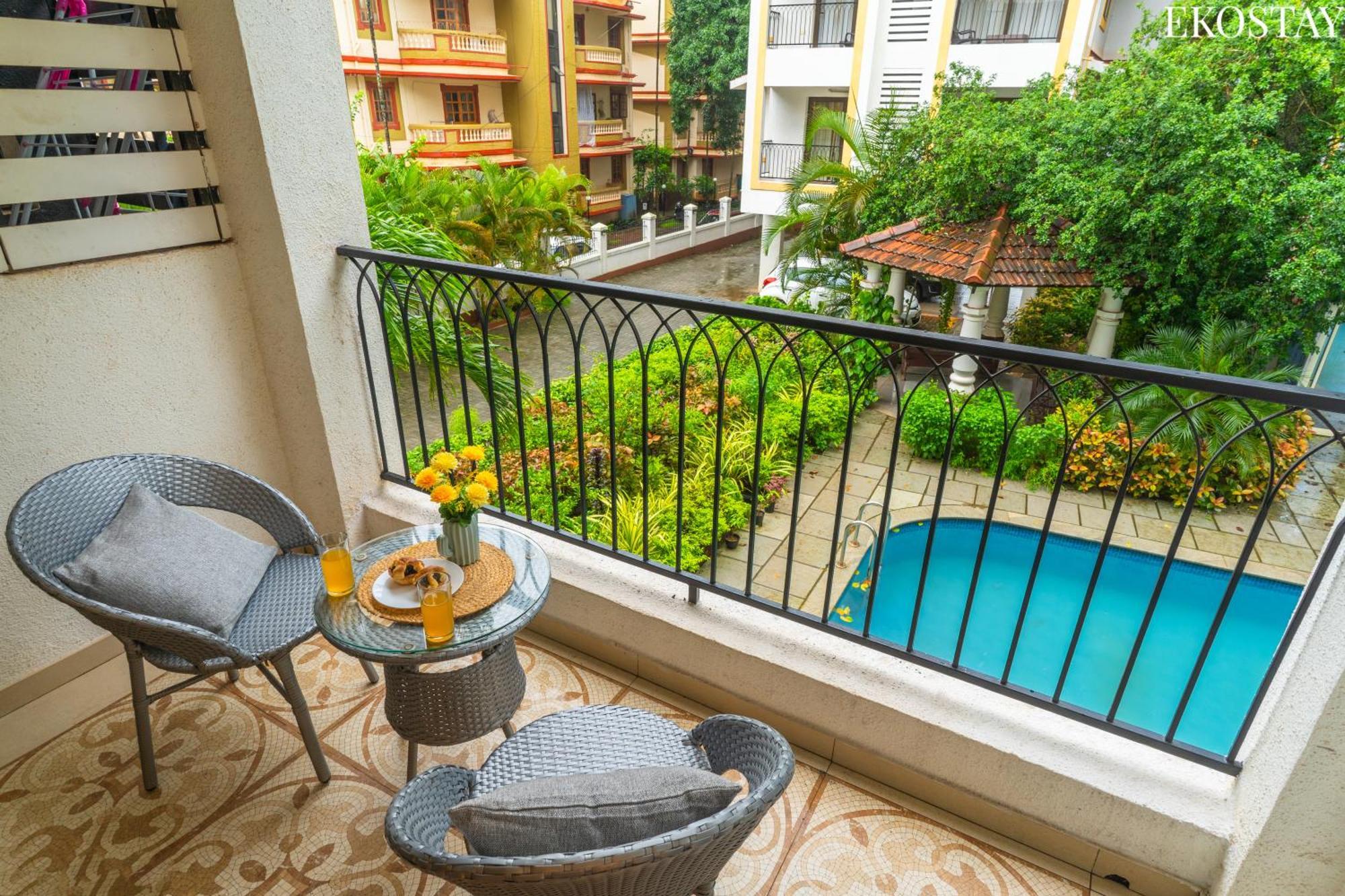 Ekostay - Belvedere Apartment Кандолим Экстерьер фото