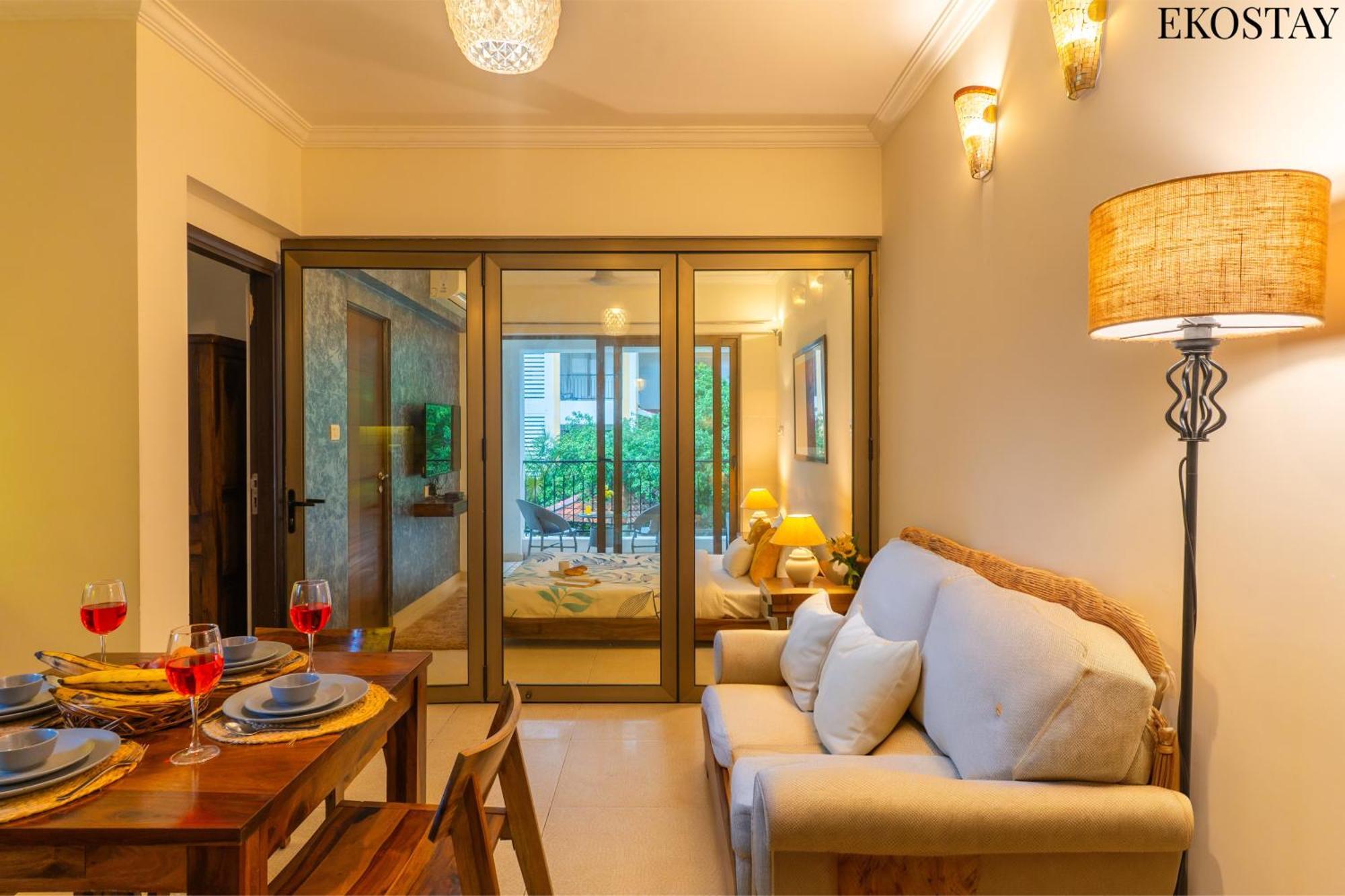 Ekostay - Belvedere Apartment Кандолим Экстерьер фото