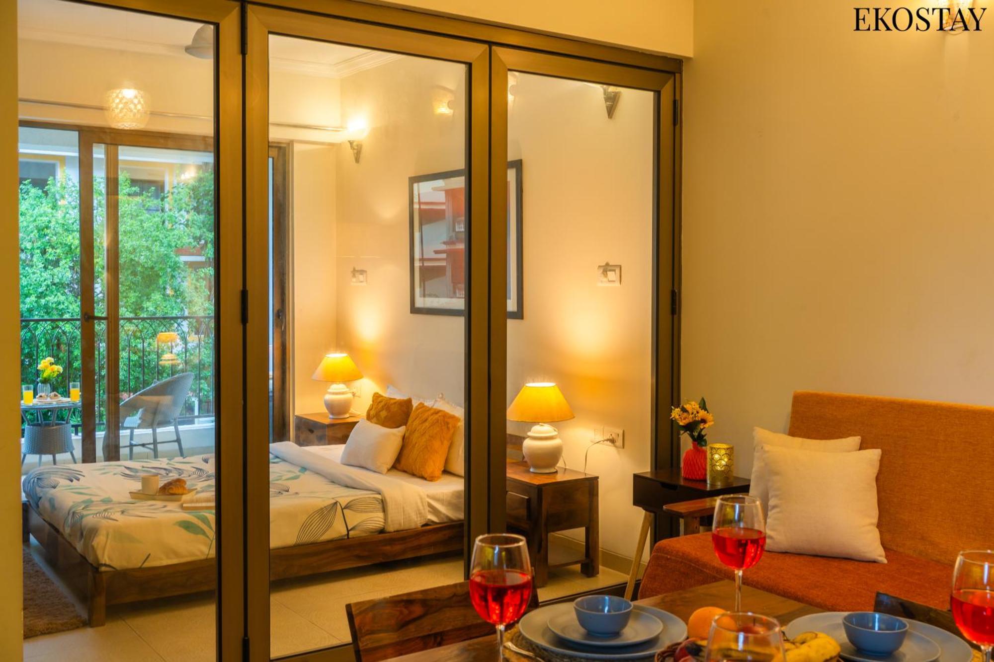 Ekostay - Belvedere Apartment Кандолим Экстерьер фото