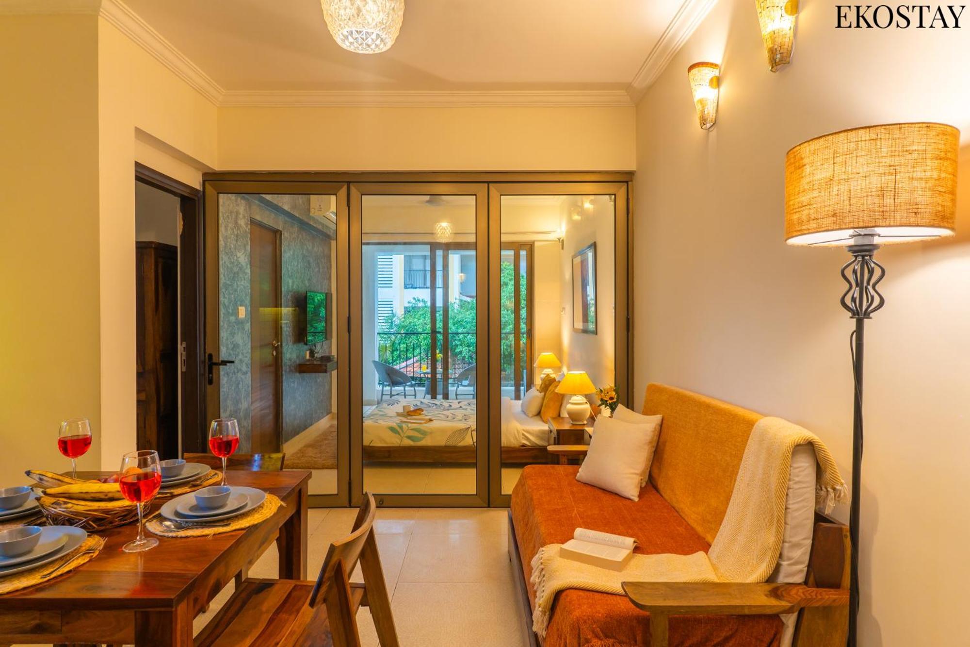 Ekostay - Belvedere Apartment Кандолим Экстерьер фото